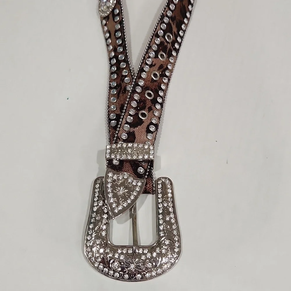 Blazin Roxx Women's Mossy Oak Embellished Belt Size Small